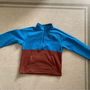 L.L. Bean Fleece Pullover, Colorblock
